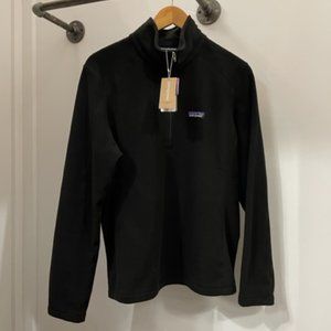 Patagonia Women's Micro D® 1/4-Zip Fleece NWT Black